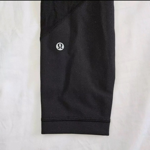 Lululemon Wunder Train Mesh HR Tight 25” Black BLK Women's Size 2 - Picture 5 of 6